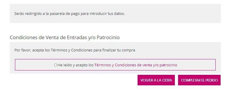 Ayuda compra de entradas Teatro de las Esquinas